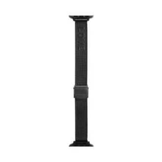 Cinturino in maglia di acciaio inossidabile nero da 38/40/41/42 mm per Apple Watch®