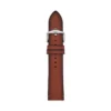 Cinturino in pelle LiteHide™ ambra da 22 mm