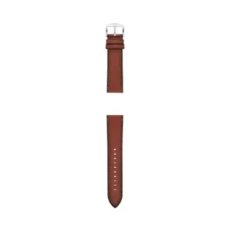 Cinturino in pelle LiteHide™ ambra da 22 mm