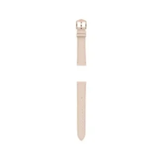 Cinturino in pelle LiteHide™ beige chiaro da 18 mm