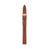 Cinturino in pelle LiteHide™ marrone medio da 12 mm