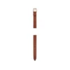 Cinturino in pelle LiteHide™ marrone medio da 14 mm