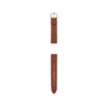 Cinturino in pelle LiteHide™ marrone medio da 18 mm