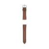 Cinturino in pelle LiteHide™ marrone medio da 22 mm