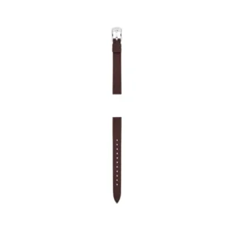 Cinturino in pelle LiteHide™ marrone scuro da 12 mm