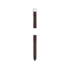 Cinturino in pelle LiteHide™ marrone scuro da 14 mm
