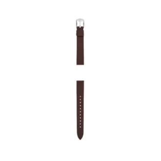 Cinturino in pelle LiteHide™ marrone scuro da 14 mm