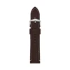 Cinturino in pelle LiteHide™ marrone scuro da 22 mm