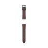 Cinturino in pelle LiteHide™ marrone scuro da 22 mm