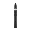 Cinturino in pelle LiteHide™ nera da 12 mm