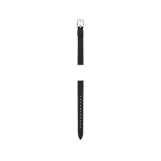 Cinturino in pelle LiteHide™ nera da 12 mm