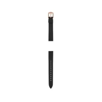 Cinturino in pelle LiteHide™ nera da 14 mm