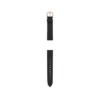 Cinturino in pelle LiteHide™ nera da 18 mm