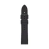 Cinturino in pelle LiteHide™ nera da 22 mm