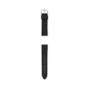 Cinturino in pelle LiteHide™ nera da 22 mm