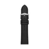 Cinturino in pelle LiteHide™ nera da 24 mm