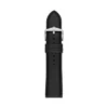 Cinturino in pelle LiteHide™ nera da 24 mm