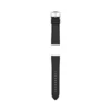 Cinturino in pelle LiteHide™ nera da 24 mm