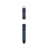 Cinturino in silicone blu scuro da 22 mm