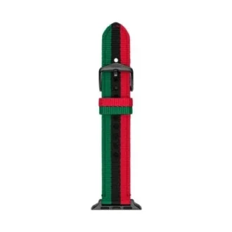 Cinturino multicolore in rPET da 38/40/41/42 mm per Apple Watch® in edizione limitata per il Mese della Storia Afroamericana
