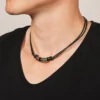 Collana Bronson Black Rondell
