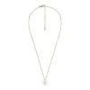 Collana con catena e farfalla in madreperla bianca Sutton Radiant Wings