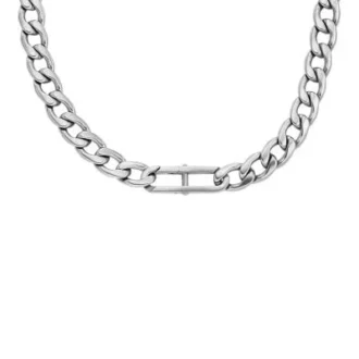 Collana con catena in acciaio inossidabile Heritage D-Link
