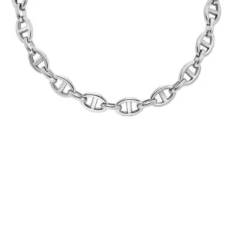 Collana con catena in acciaio inossidabile Heritage D-Link
