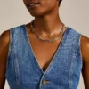 Collana con catena in acciaio inossidabile Heritage D-Link