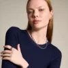 Collana con catena in acciaio inossidabile Heritage D-Link