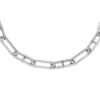 Collana con catena in acciaio inossidabile Heritage D-Link