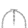 Collana con catena in acciaio inossidabile Heritage D-Link