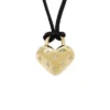 Collana con pendente a cuore in acciaio inossidabile dorato Sadie All My Love