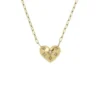 Collana con pendente a cuore in acciaio inossidabile dorato Sadie All My Love