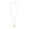 Collana con pendente a cuore in acciaio inossidabile dorato Sadie All My Love