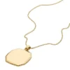 Collana con pendente Harlow in acciaio inossidabile color oro
