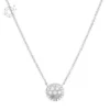Collana con pendente in argento sterling e madreperla