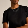 Collana con perline di lapislazzuli blu