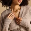 Collana doppia Heritage Pearl D-Link con perle d’acqua dolce bianche