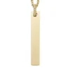 Collana Drew con catena in acciaio inossidabile color oro
