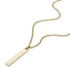 Collana Drew con catena in acciaio inossidabile color oro