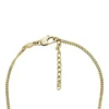 Collana Drew con catena in acciaio inossidabile color oro