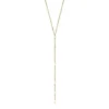 Collana Ellis All Stacked Up in acciaio inossidabile color oro con collo a Y