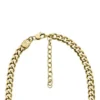 Collana Ellis Core Chains in acciaio inossidabile color oro