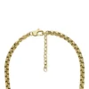 Collana Ellis Core Chains in acciaio inossidabile color oro