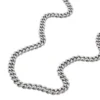 Collana Harlow con catena a trama lineare in acciaio inossidabile