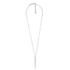 Collana Harlow con catena in acciaio inossidabile a trama lineare