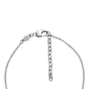 Collana Harlow con catena in acciaio inossidabile a trama lineare