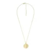 Collana Harlow Linear Texture in acciaio inossidabile color oro