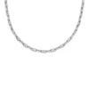 Collana Heritage con catena in ottone argentato D-Link